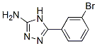383130-99-2,5-(3-Bromophenyl)-4H-1,2,4-triazol-3-amine