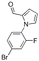 383136-24-1,1-(4-BROMO-2-FLUOROPHENYL)-1H-PYRROLE-2-CARBOXALDEHYDE
