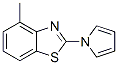 383142-57-2,Benzothiazole, 4-methyl-2-(1H-pyrrol-1-yl)- (9CI)