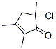 38380-52-8,2-Cyclopenten-1-one,  5-chloro-2,3,5-trimethyl-