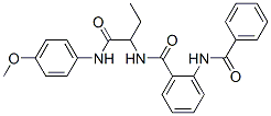 384344-82-5,Benzamide, 2-(benzoylamino)-N-[1-[[(4-methoxyphenyl)amino]carbonyl]propyl]- (9CI)