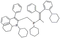 384842-24-4,2-(Dicyclohexylphosphino)-1,1-diphenyl-1-propene,  Dicyclohexyl(1-methyl-2,2-diphenylvinyl)phosphine