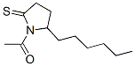 38513-94-9,2-Pyrrolidinethione,  1-acetyl-5-hexyl-  (9CI)