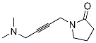 3854-02-2,1-(4-DIMETHYLAMINO-BUT-2-YNYL)-PYRROLIDIN-2-ONE