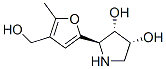 385766-45-0,3,4-Pyrrolidinediol, 2-[4-(hydroxymethyl)-5-methyl-2-furanyl]-, (2R,3S,4R)- (9CI)
