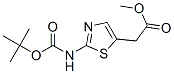 385785-37-5,5-Thiazoleacetic  acid,  2-[[(1,1-dimethylethoxy)carbonyl]amino]-,  methyl  ester
