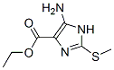 385796-04-3,1H-Imidazole-4-carboxylicacid,5-amino-2-(methylthio)-,ethylester(9CI)