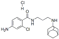 38646-27-4,N-[3-(1-adamantylamino)propyl]-4-amino-2-chloro-benzamide hydrochlorid e