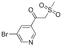 386715-50-0,1-(5-BROMOPYRIDIN-3-YL)-2-(METHYLSULFONYL)ETHANONE
