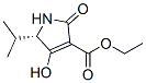 386758-76-5,1H-Pyrrole-3-carboxylic acid, 2,5-dihydro-4-hydroxy-5-(1-methylethyl)-2-oxo-, ethyl ester, (5S)- (9CI)