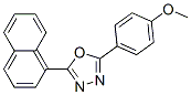 38736-16-2,2-(4-methoxyphenyl)-5-(1-naphthyl)-1,3,4-oxadiazole