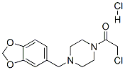 38740-33-9,1-(1,3-BENZODIOXOL-5-YLMETHYL)-4-(CHLOROACETYL)PIPERAZINE HYDROCHLORIDE