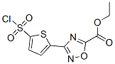 388088-70-8,ETHYL 3-[5-(CHLOROSULFONYL)-2-THIENYL]-1,2,4-OXADIAZOLE-5-CARBOXYLATE
