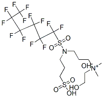38850-58-7,(2-hydroxyethyl)dimethyl[3-[(3-sulphopropyl)[(tridecafluorohexyl)sulphonyl]amino]propyl]ammonium hydroxide