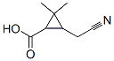 388623-23-2,Cyclopropanecarboxylic acid, 3-(cyanomethyl)-2,2-dimethyl- (9CI)