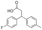 390-43-2,3-(p-fluorophenyl)-3-(p-tolyl)propionic acid