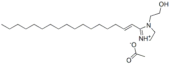 39043-53-3,2-(heptadecenyl)-4,5-dihydro-1-(2-hydroxyethyl)-1H-imidazolium acetate