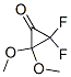 39050-22-1,Cyclopropanone,  2,2-difluoro-3,3-dimethoxy-