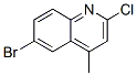 3913-19-7,6-BROMO-2-CHLORO-4-METHYLQUINOLINE