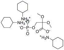 3913-50-6,3-HYDROXY-2,2-DIMETHOXY-PROPANOIC ACID 3-PHOSPHATE TRI(CYCLOHEXYLAMMONIUM) SALT