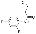 392741-26-3,3-chloro-N-(2,4-difluorophenyl)propanamide