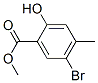 39503-57-6,METHYL 5-BROMO-2-HYDROXY-4-METHYLBENZOATE