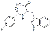 39545-02-3,2-[(4-FLUOROBENZOYL)AMINO]-3-(1H-INDOL-3-YL)PROPANOIC ACID