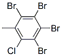 39569-21-6,2,3,4,5-tetrabromo-6-chlorotoluene