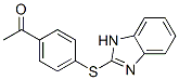 39572-17-3,1-[4-(1H-benzimidazol-2-ylthio)phenyl]ethan-1-one