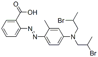 39669-49-3,2-[[4-[bis(2-bromopropyl)amino]-2-tolyl]azo]benzoic acid
