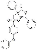 397330-31-3,5(4H)-Oxazolone,  4-[[(4-phenoxyphenyl)sulfonyl]methyl]-2,4-diphenyl-