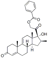 39780-54-6,17,21-dihydroxy-16beta-methylpregna-4,9(11)-diene-3,20-dione 21-benzoate