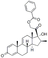 39780-55-7,17,21-dihydroxy-16beta-methylpregna-1,4,9(11)-triene-3,20-dione 21-benzoate