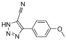 39807-65-3,5-(4-METHOXY-PHENYL)-3H-[1,2,3]TRIAZOLE-4-CARBONITRILE