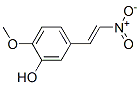 39816-35-8,1-(3-HYDROXY-4-METHOXYPHENYL)-2-NITROETHENE