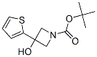 398489-30-0,3-HYDROXY-3-THIOPHEN-2-YLAZETIDINE-1-CARBOXYLIC ACID TERT-BUTYL ESTER