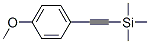 3989-14-8,(4-METHOXYPHENYLETHYNYL)TRIMETHYLSILANE&