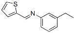 400058-81-3,Benzenamine, 3-ethyl-N-(2-thienylmethylene)- (9CI)
