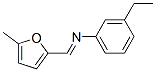 400059-39-4,Benzenamine, 3-ethyl-N-[(5-methyl-2-furanyl)methylene]- (9CI)