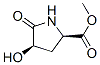 400626-58-6,D-Proline, 4-hydroxy-5-oxo-, methyl ester, (4R)- (9CI)