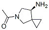 400710-02-3,5-Azaspiro[2.4]heptan-7-amine, 5-acetyl-, (7S)- (9CI)