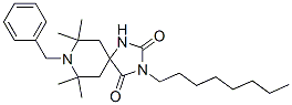 40074-68-8,8-benzyl-7,7,9,9-tetramethyl-3-octyl-1,3,8-triazaspiro[4.5]decane-2,4-dione