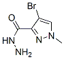 400878-08-2,1H-Pyrazole-3-carboxylicacid,4-bromo-1-methyl-,hydrazide(9CI)