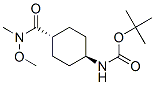 400898-92-2,TERT-BUTYL TRANS-4-(N-METHOXY-N-METHYLCARBAMOYL)CYCLOHEXYLCARBAMATE