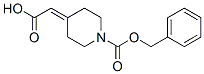 40113-03-9,1-Cbz-Piperidin-4-ylidene-acetic acid