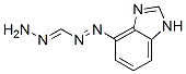 40135-03-3,Diazenecarboxaldehyde, 1H-benzimidazol-4-yl-, hydrazone (9CI)