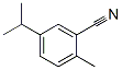 40180-46-9,Benzonitrile, 2-methyl-5-(1-methylethyl)- (9CI)