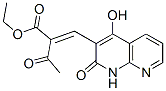 401938-64-5,Butanoic acid, 2-[(1,2-dihydro-4-hydroxy-2-oxo-1,8-naphthyridin-3-yl)methylene]-3-oxo-, ethyl ester (9CI)