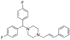 40218-96-0,1-[bis(4-fluorophenyl)methyl]-4-cinnamylpiperazine