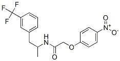 40256-87-9,N-[1-methyl-2-[3-(trifluoromethyl)phenyl]ethyl]-2-(4-nitrophenoxy)acetamide